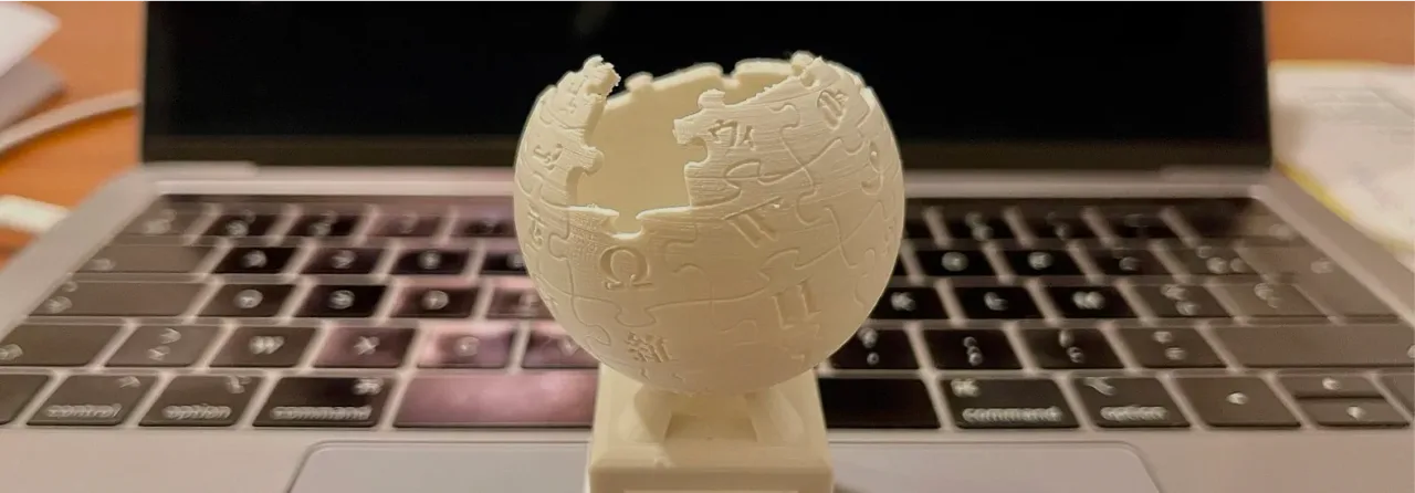 3D printed puchar Wikipedia